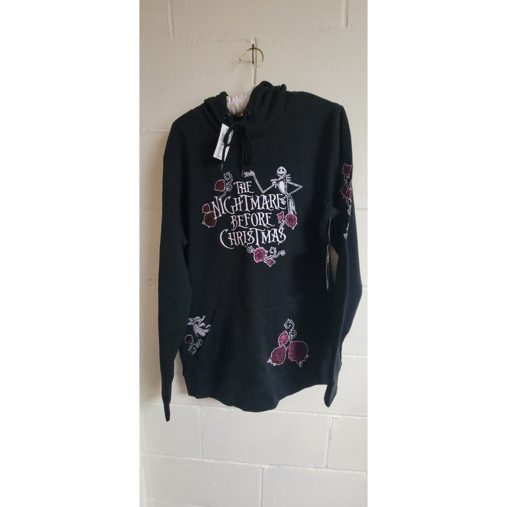 DISNEY Nightmare Before Christmas Hooded SWEATSHIRT Hoodie - NEW W TAGS Sz M